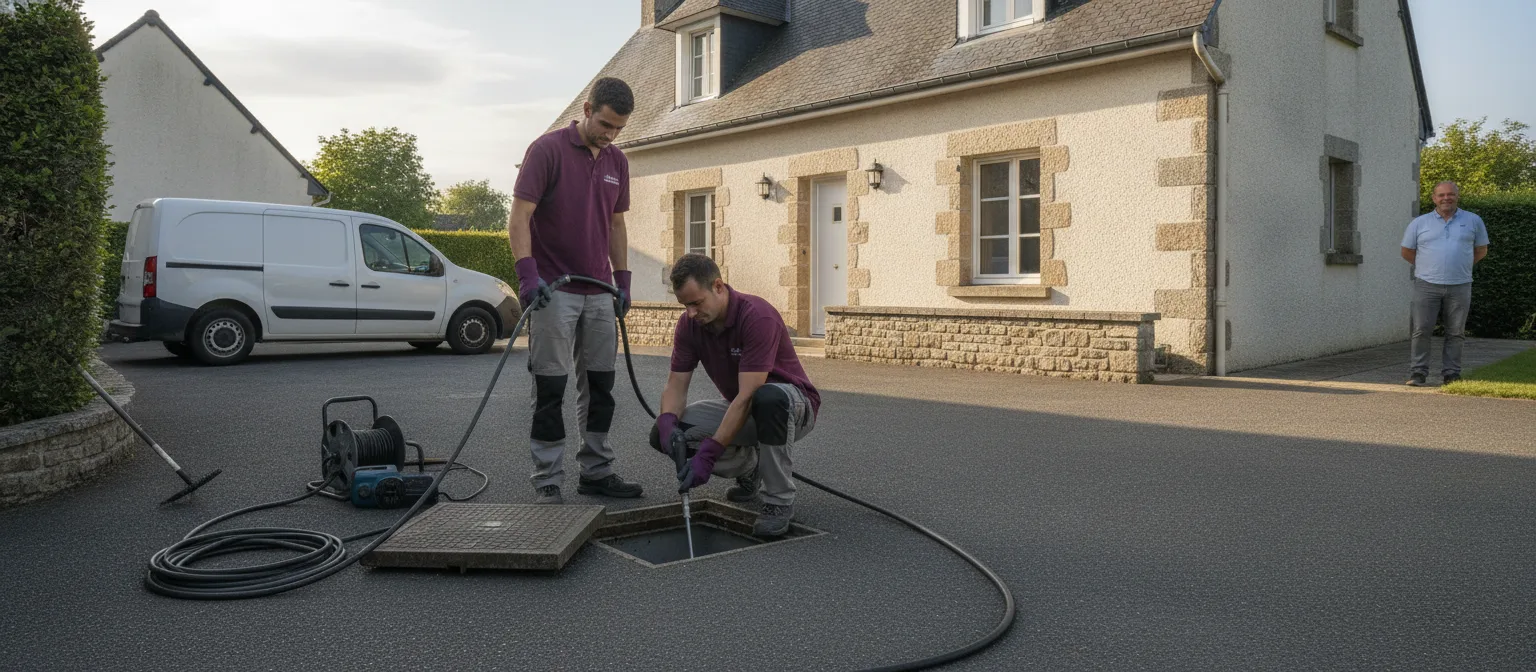 Débouchage canalisation Rezé – méthode / geste technique